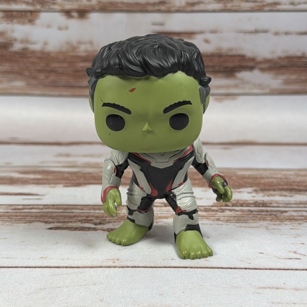Funko Pop Marvel Avengers Endgame Hulk #451 Quantum Suit Collector Corps Vinyl